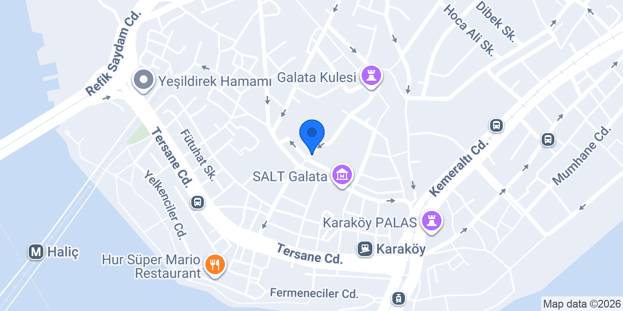Galata Derneği konumu