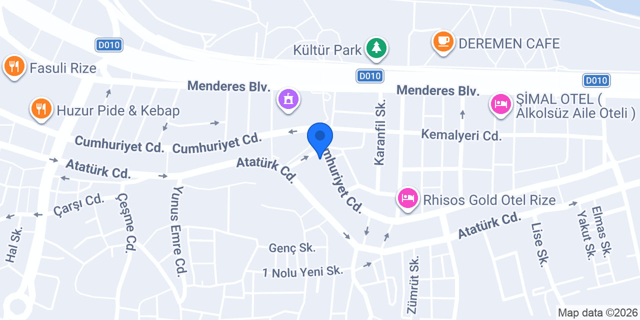 Et Balık Dünyası konumu