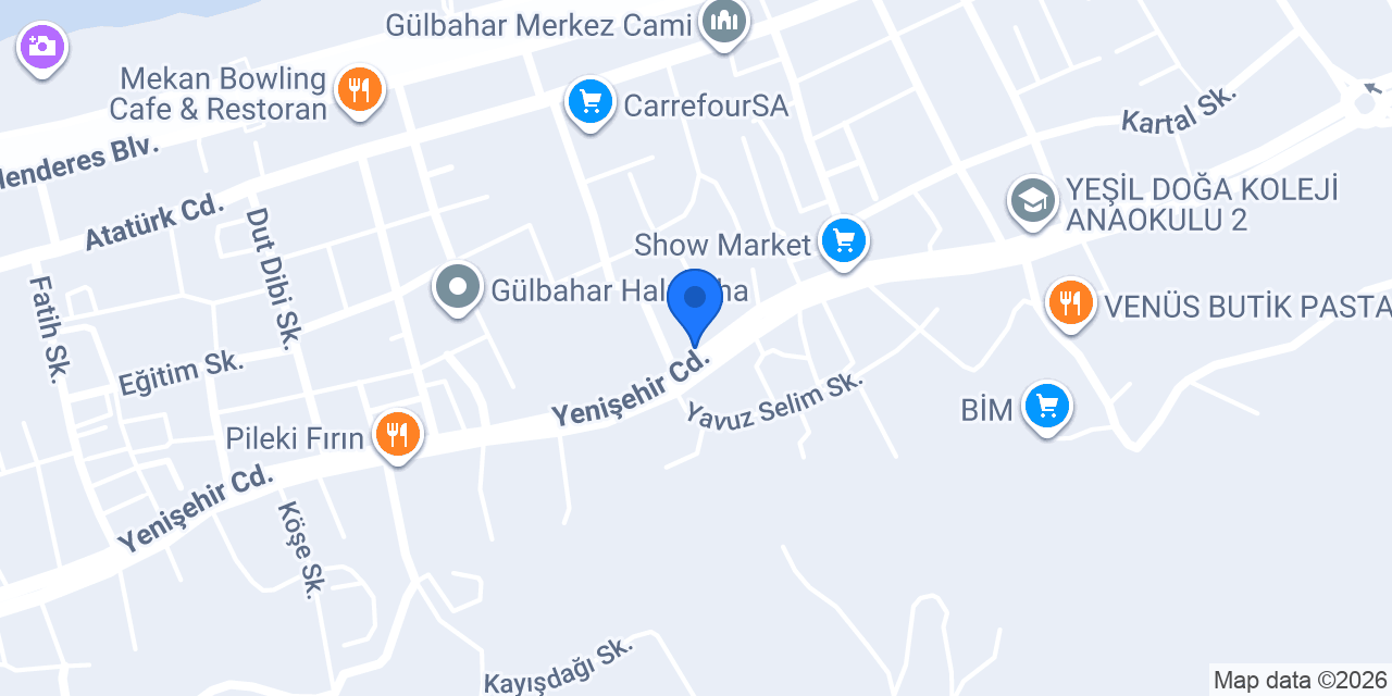 Selam İnşaat Yurtbay Seramik konumu