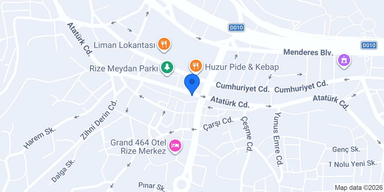 Avukat İlyas KUVEL konumu