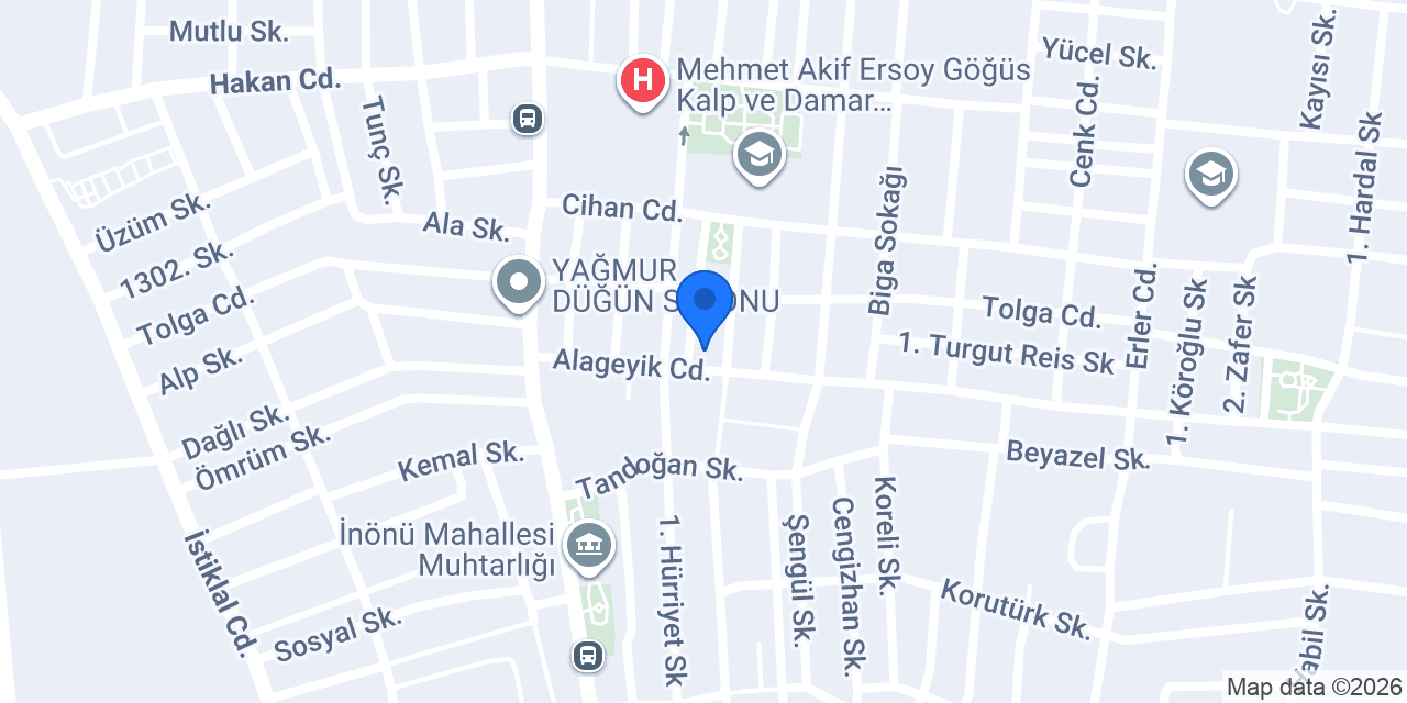 Fırtına Fırın konumu