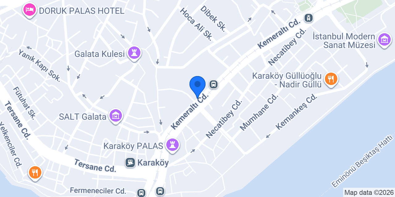 Meşhur Sarıyer Börekçisi konumu
