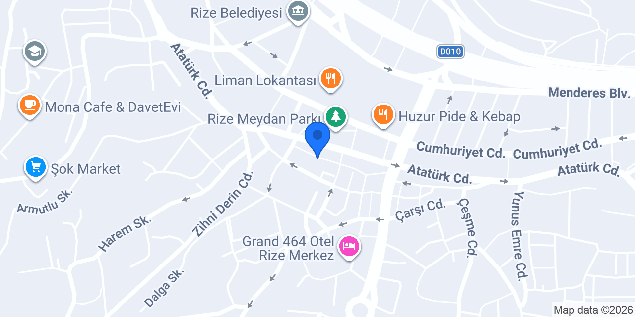 Öz İş Kuyumculuk konumu