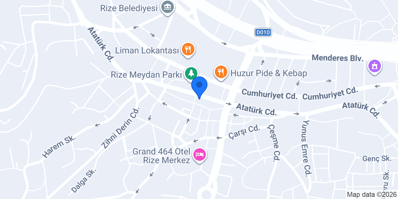 İDEAL SİGORTA || RİZE SİGORTACI konumu
