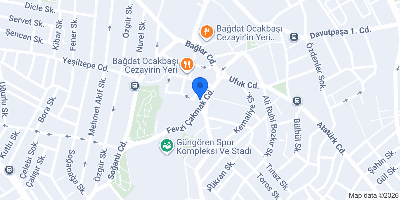 Güngören Sarıyer Börekçisi konumu