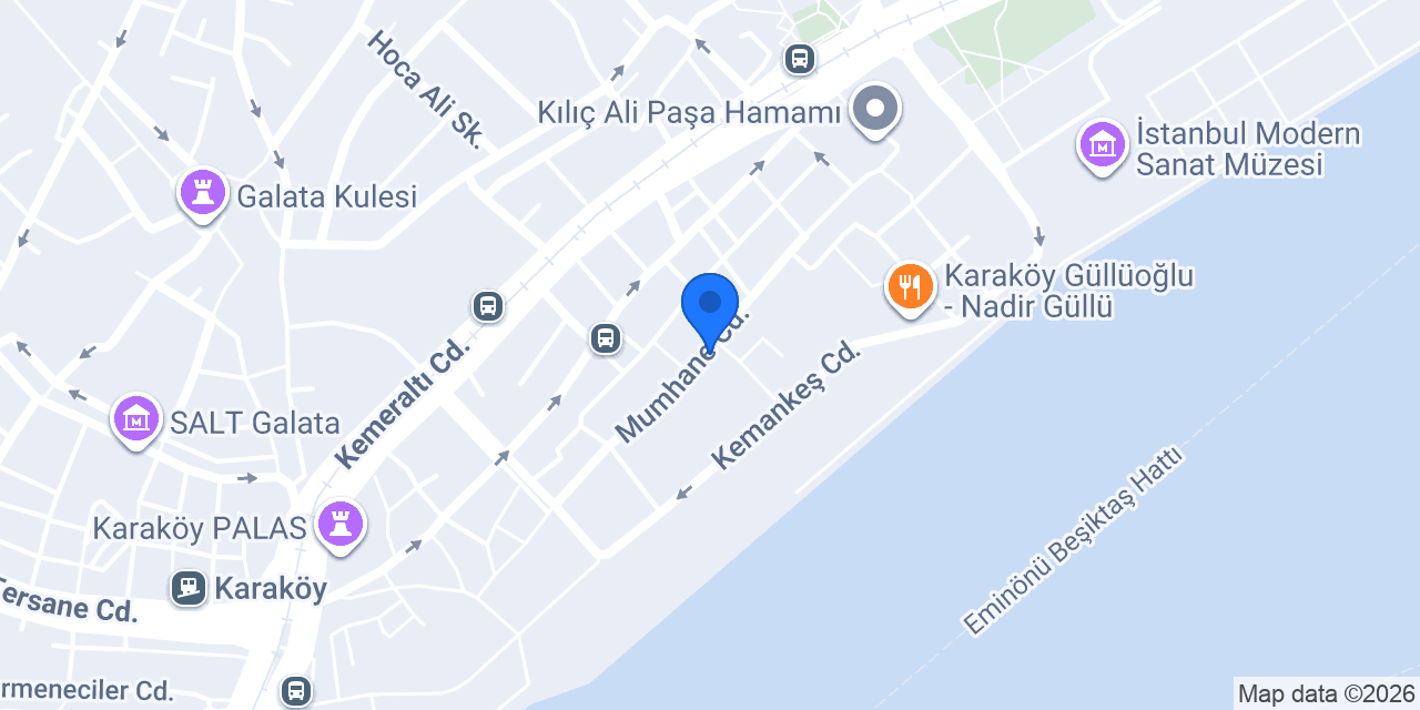 Parantez Karaköy konumu