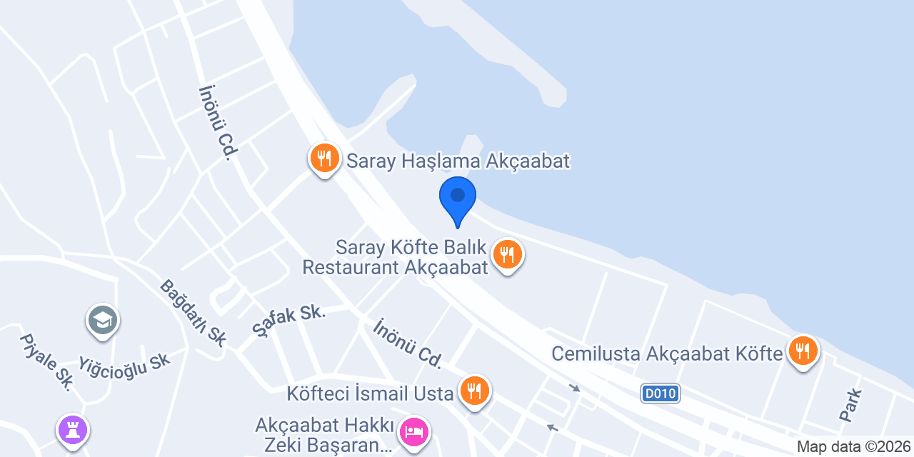 Akçaabat Kamil Koç konumu