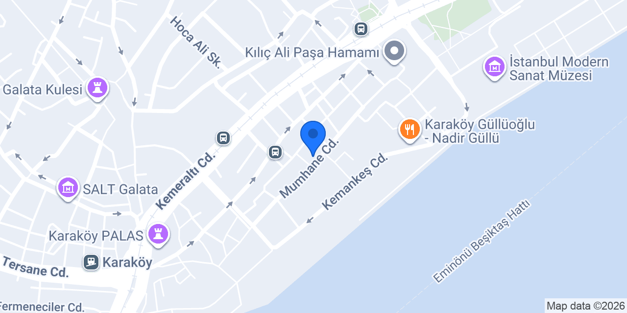 Andrea Karaköy konumu