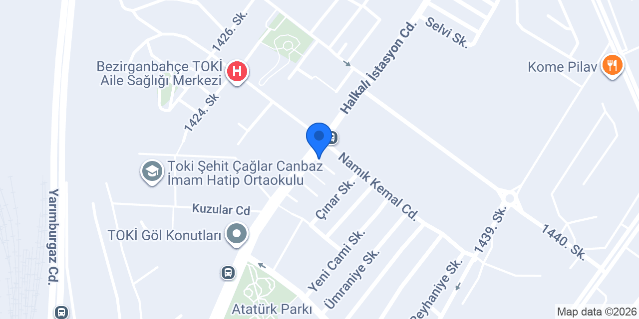 Ömür Et Kasap konumu