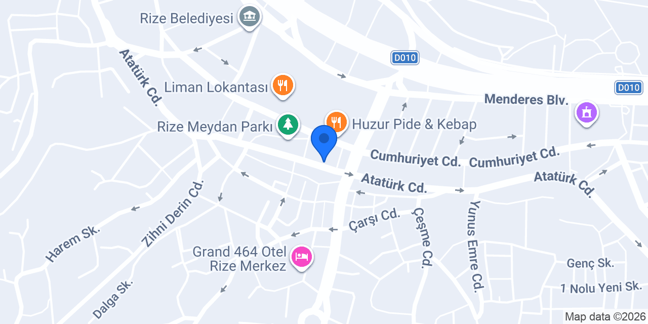 Binbir Çeşit Ticaret konumu