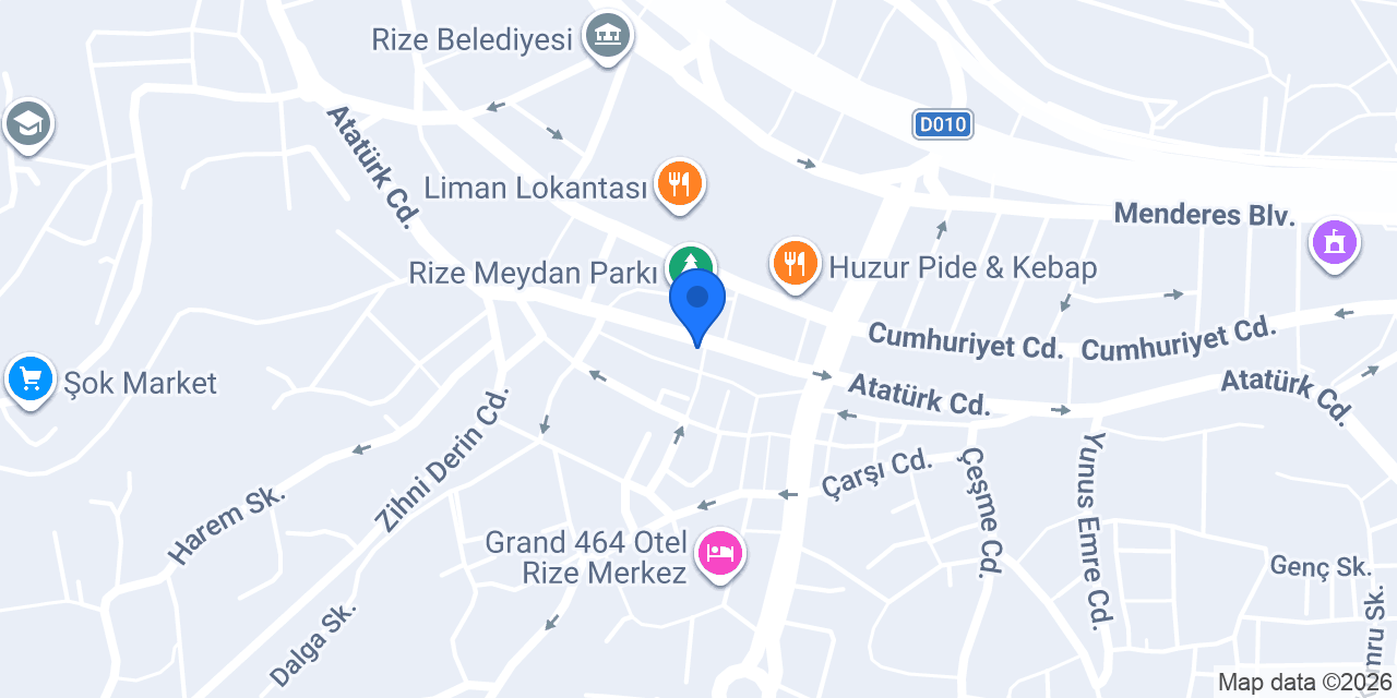RİZE KVKK Danışmanlık konumu