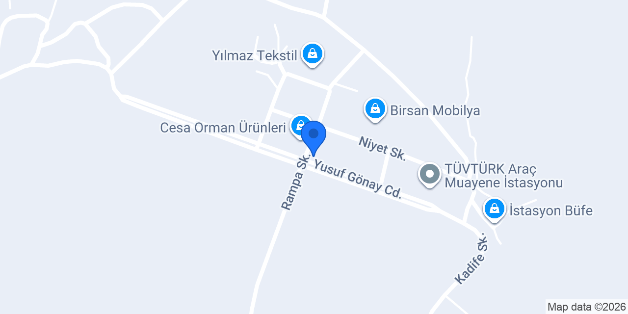 SakDoor Entegre Kapı Sanayi ve Ticaret A.Ş. konumu