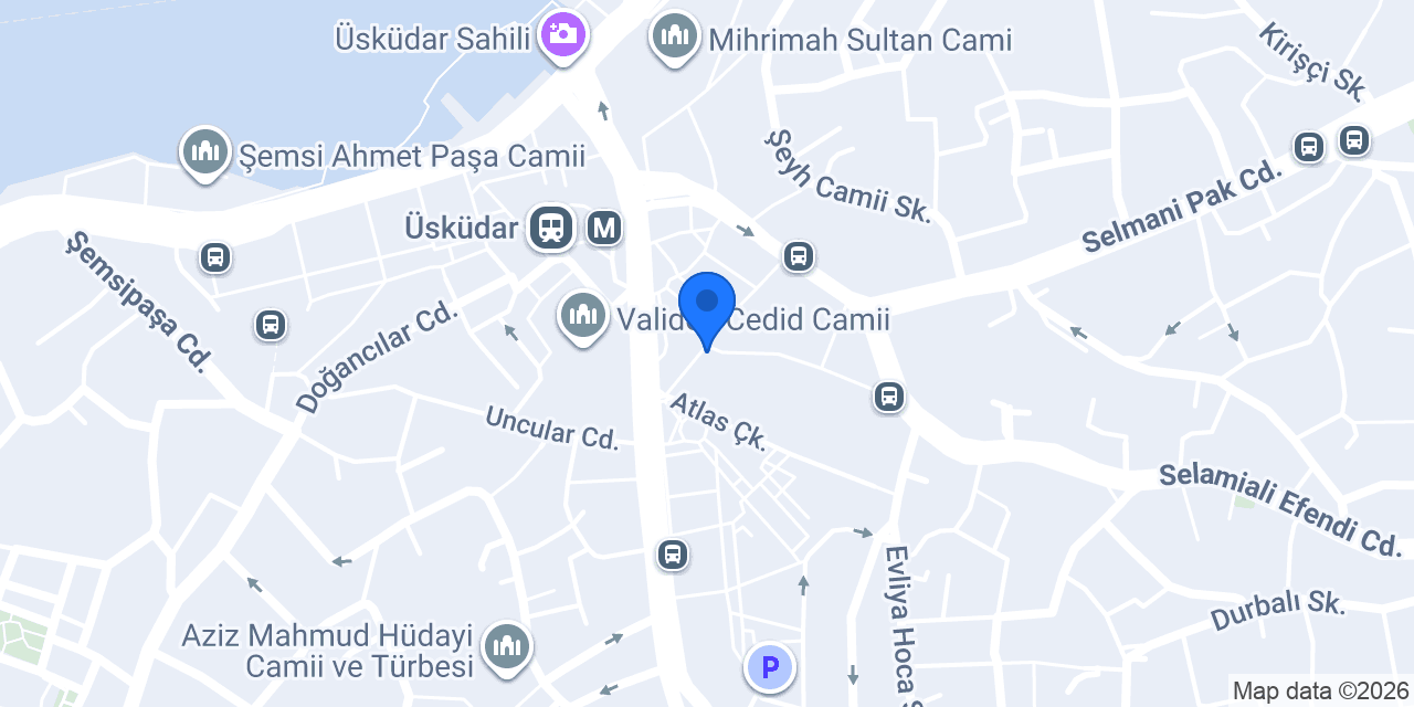 Üsküdar Teras Cafe konumu