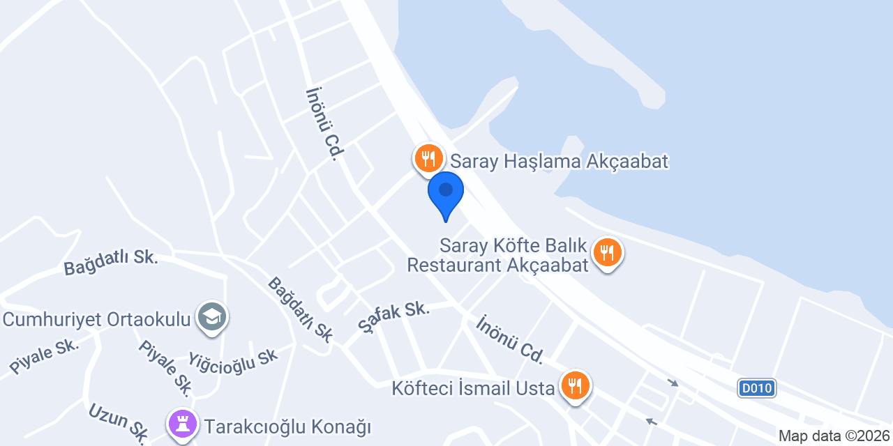 Akçaabat Genç Kuru Temizleme konumu