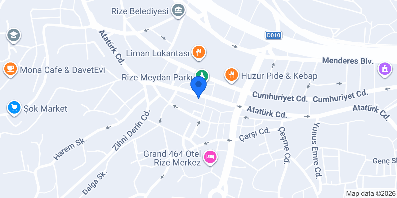 Şefkat Eczanesi konumu