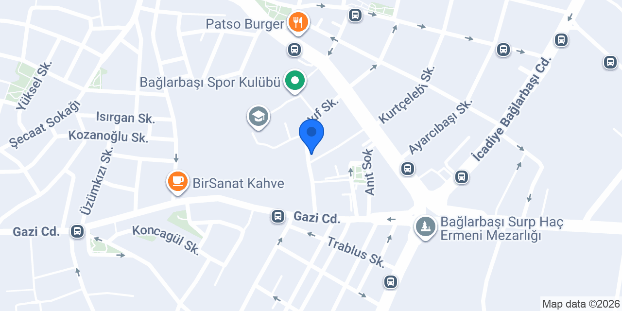 Vakıfbank Üsküdar Lokali konumu