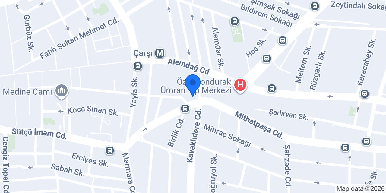 Ümran Hukuk Bürosu konumu