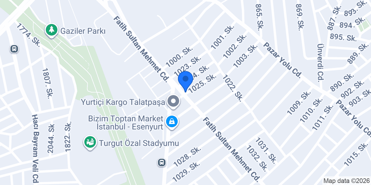 Gözde Çiçekçilik konumu