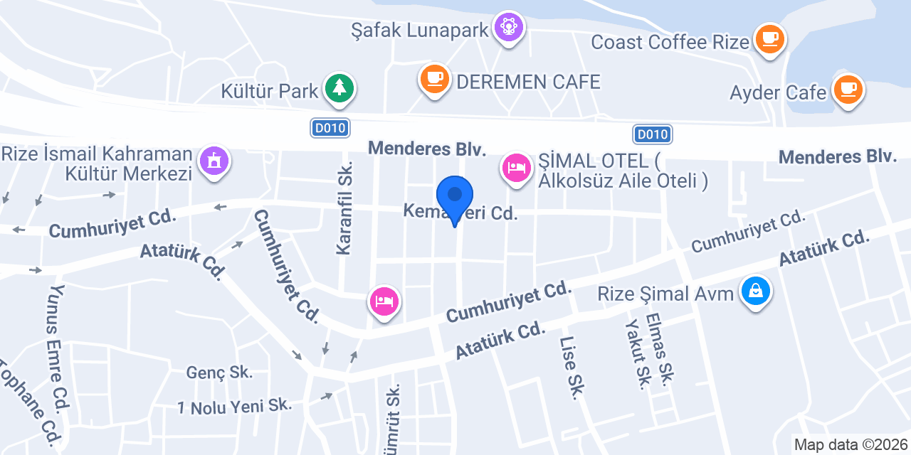 Emin Mobilya konumu
