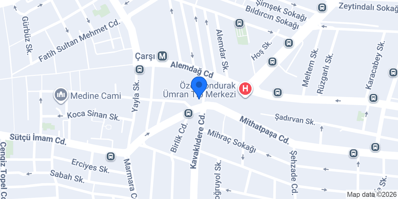 Diş Hekimi Sibel Hocaoğlu konumu