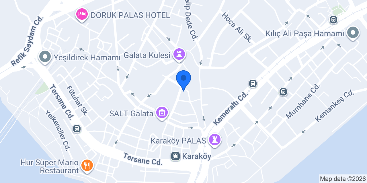 Ema Market Galata konumu