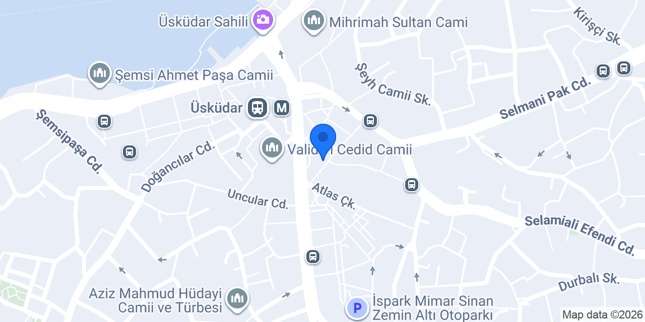 Sarsultan Gıda Üsküdar konumu