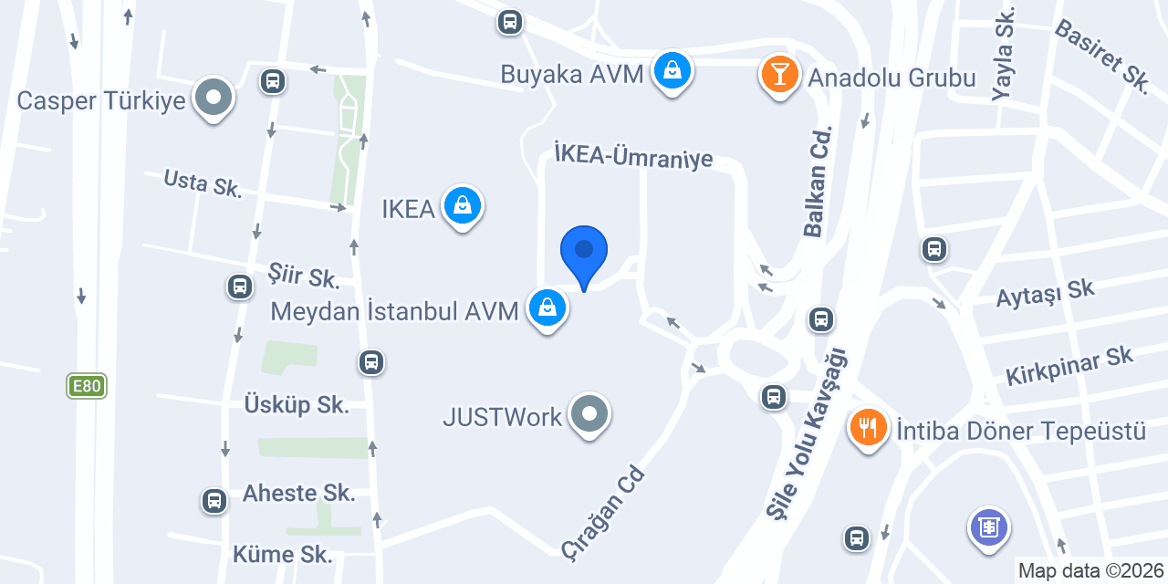 SuperStep Meydan AVM konumu