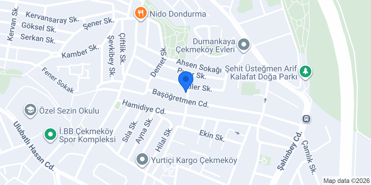 Naz Kuaför konumu