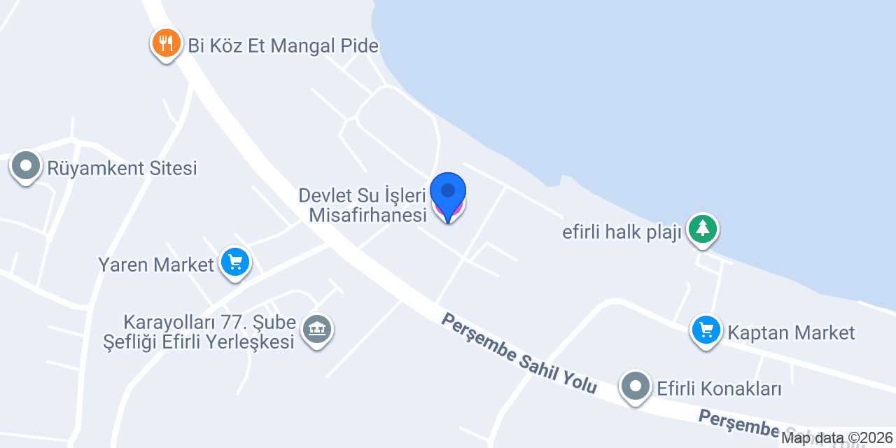 Devlet Su İşleri Misafirhanesi konumu