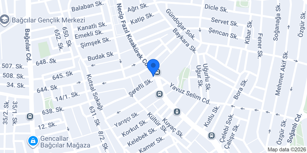 BAKIRKÖY 73. NOTERLİĞİ konumu