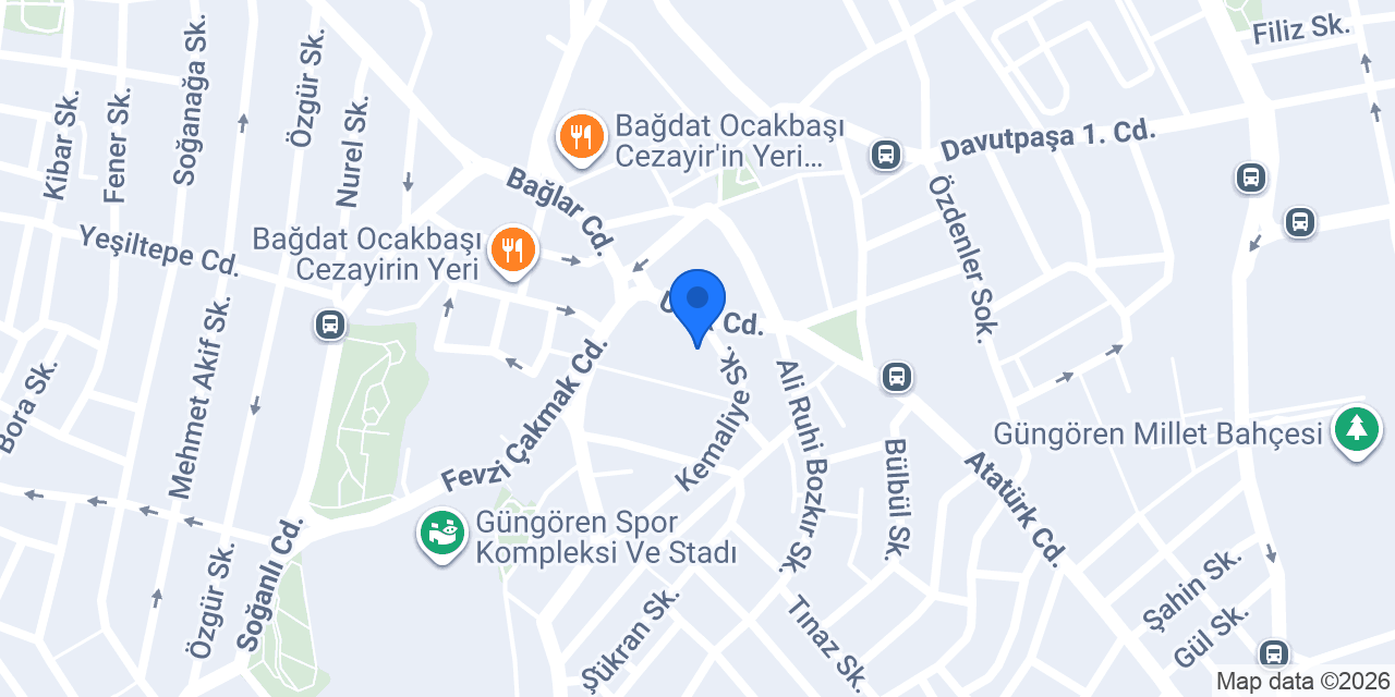Bilim Güngören konumu