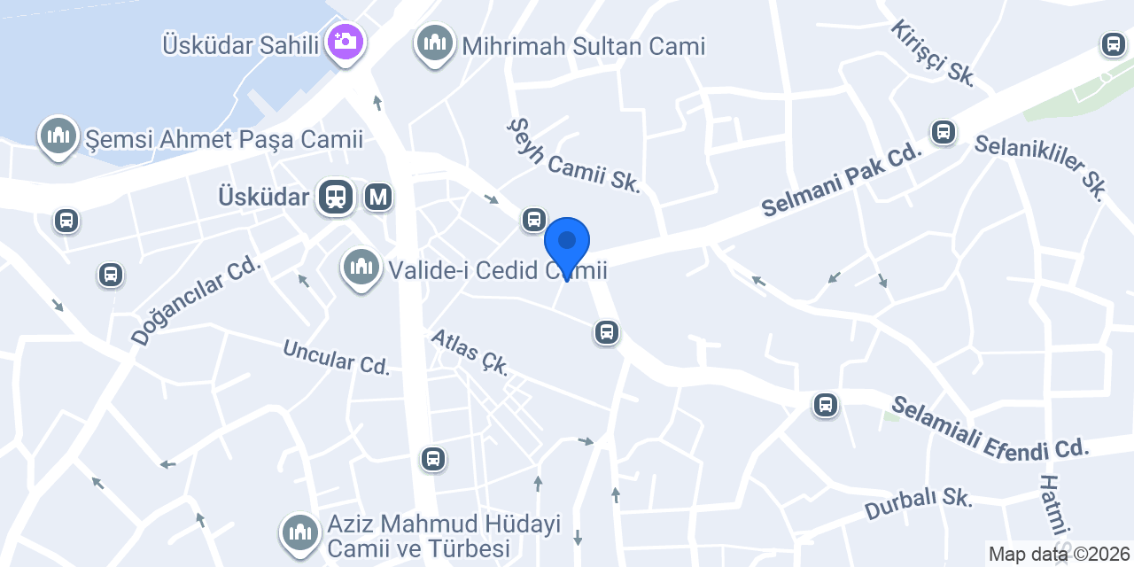 ART ÜSKÜDAR konumu