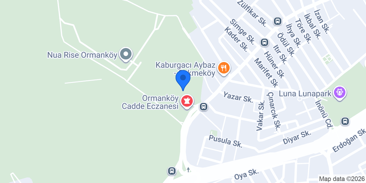 İra Bakery Ormanköy konumu