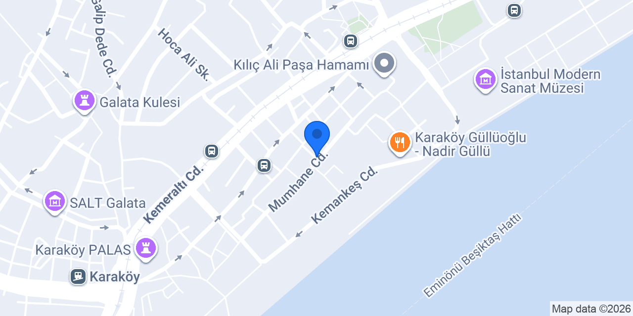 Galata Simitçisi konumu