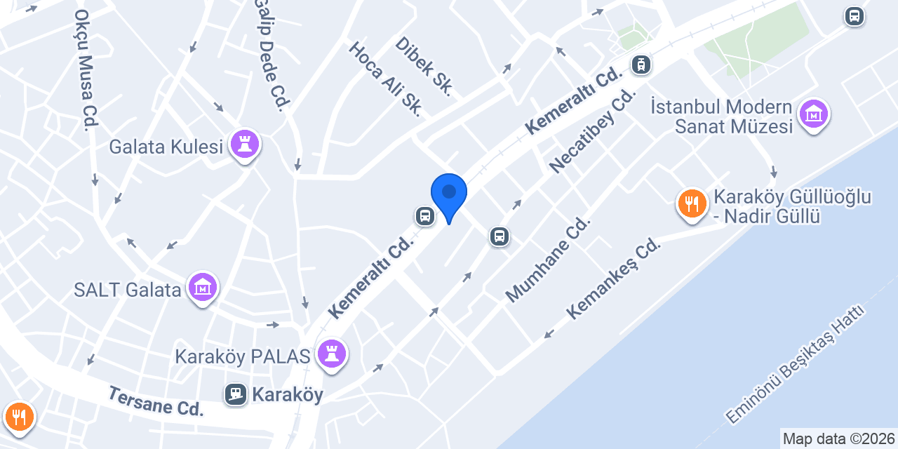 Anadolubank Karaköy Şubesi konumu