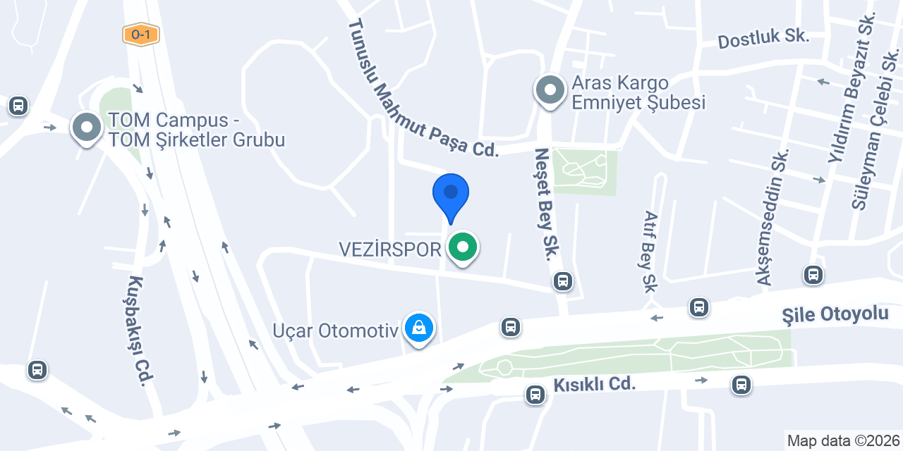 BinBin Kampüs konumu