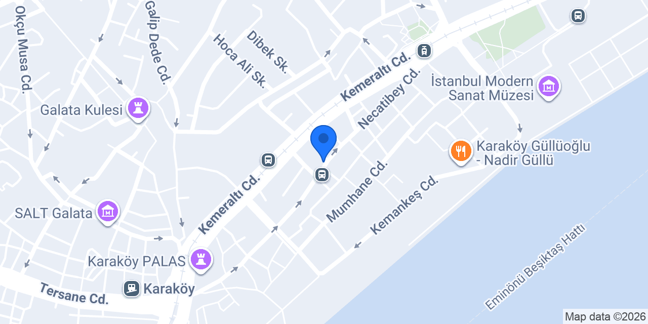 Weingart Istanbul konumu