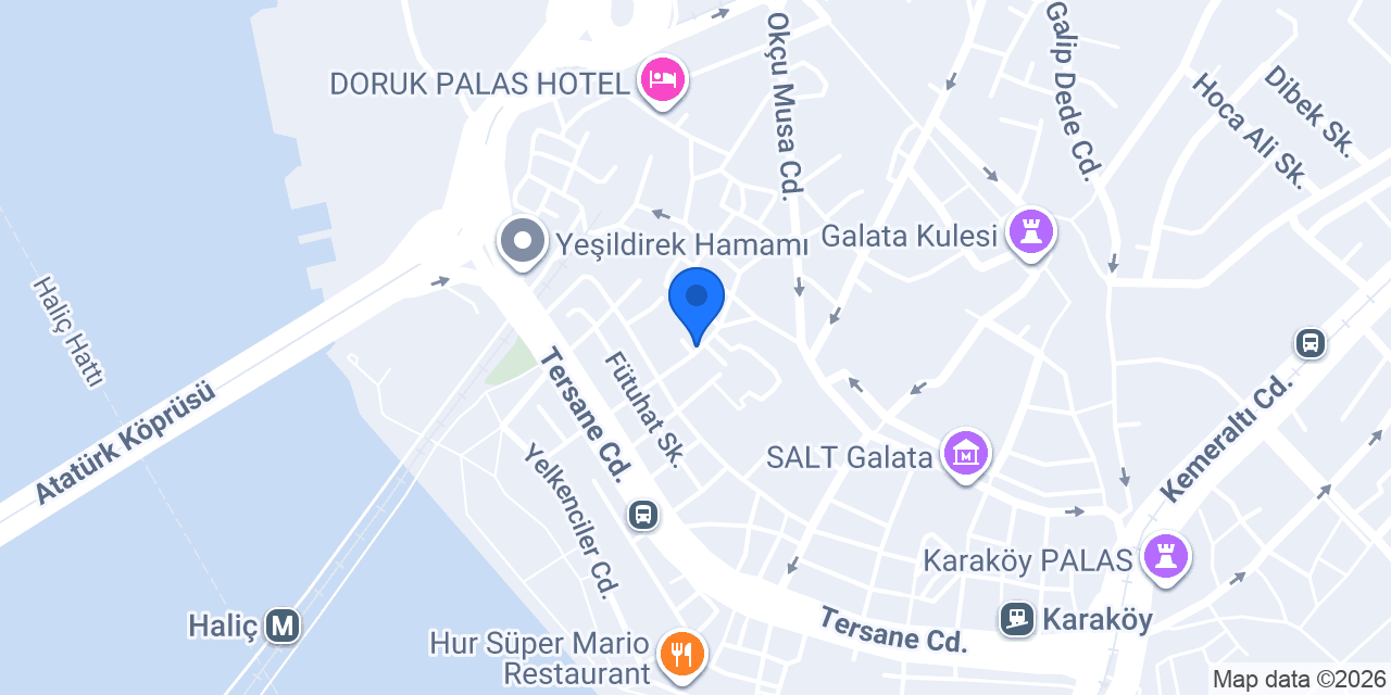 Civtec Civata A.Ş. Karaköy Şubesi konumu