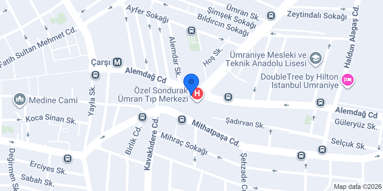 TEB Ümraniye Şubesi konumu