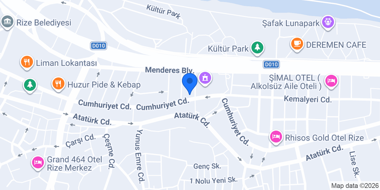 Demluk Cafe konumu