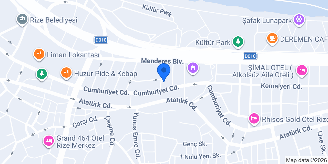 Otel Keleş konumu