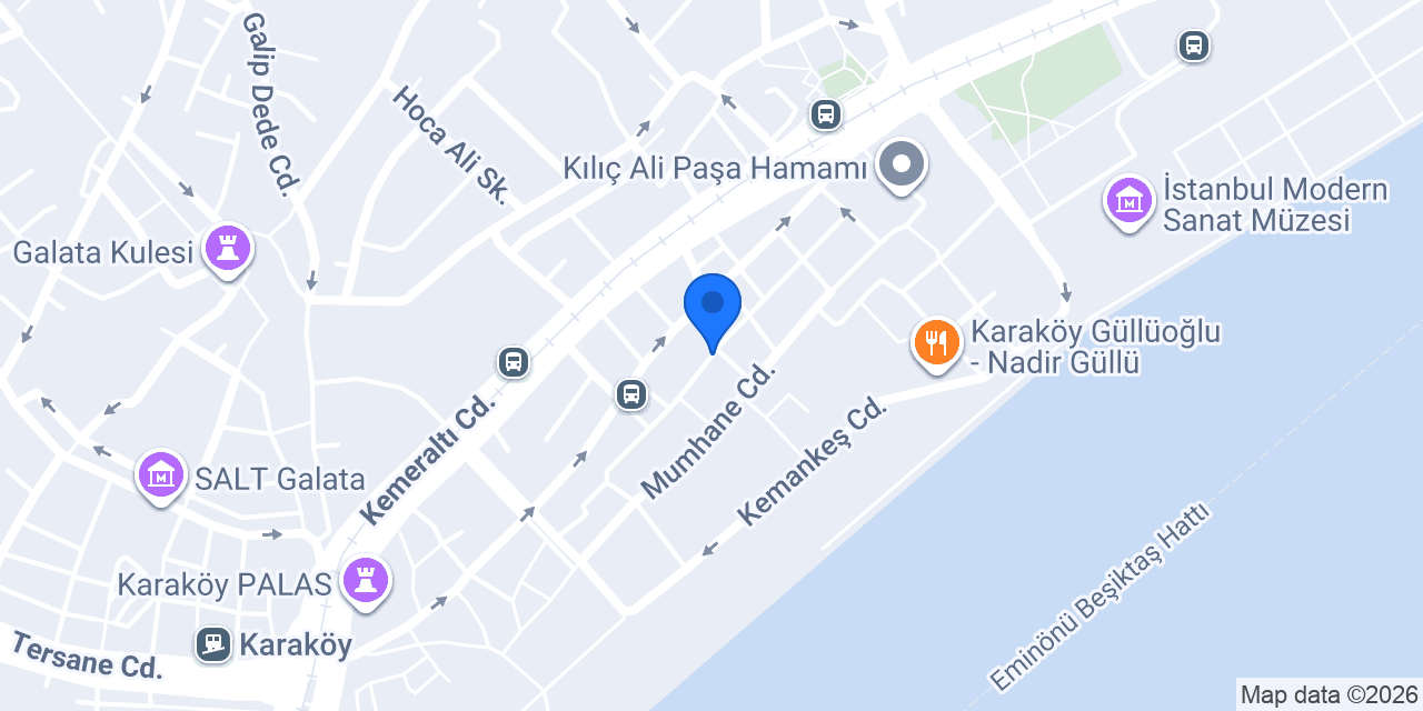 Nomad Hostel Karaköy konumu