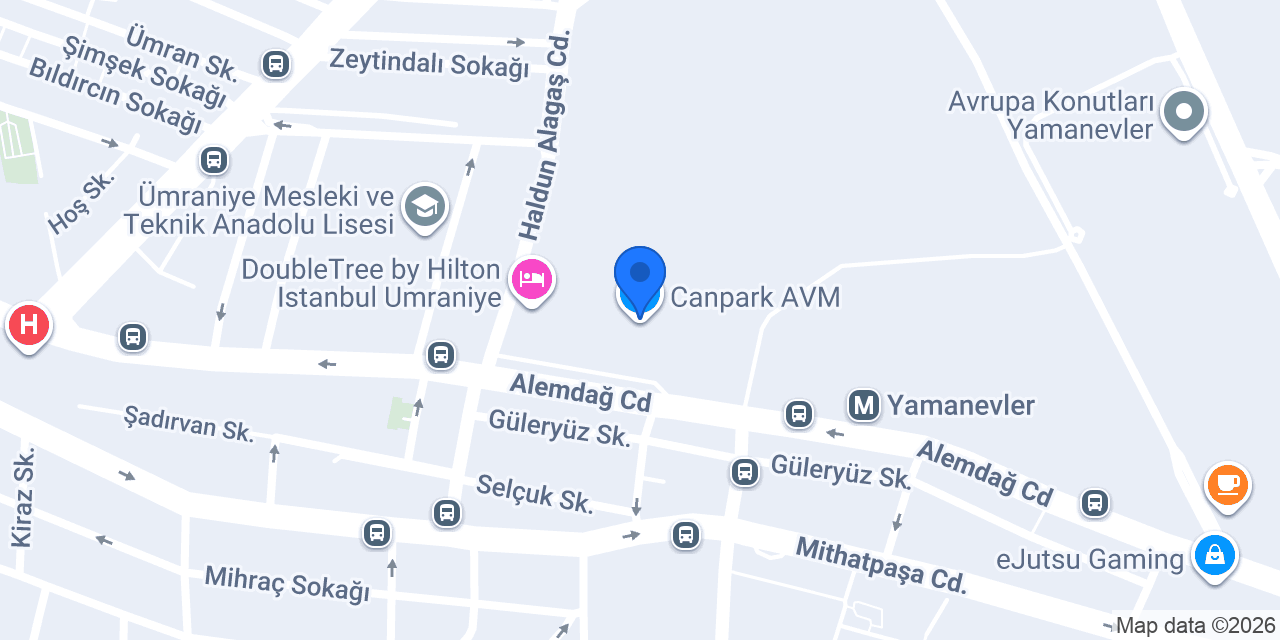 KEYRON OTO ANAHAHTAR CANPARK konumu