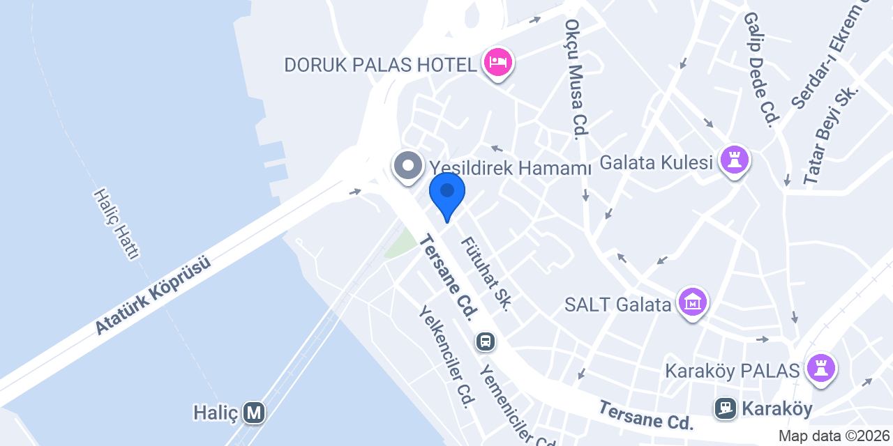 Karaköy in Karaköy konumu