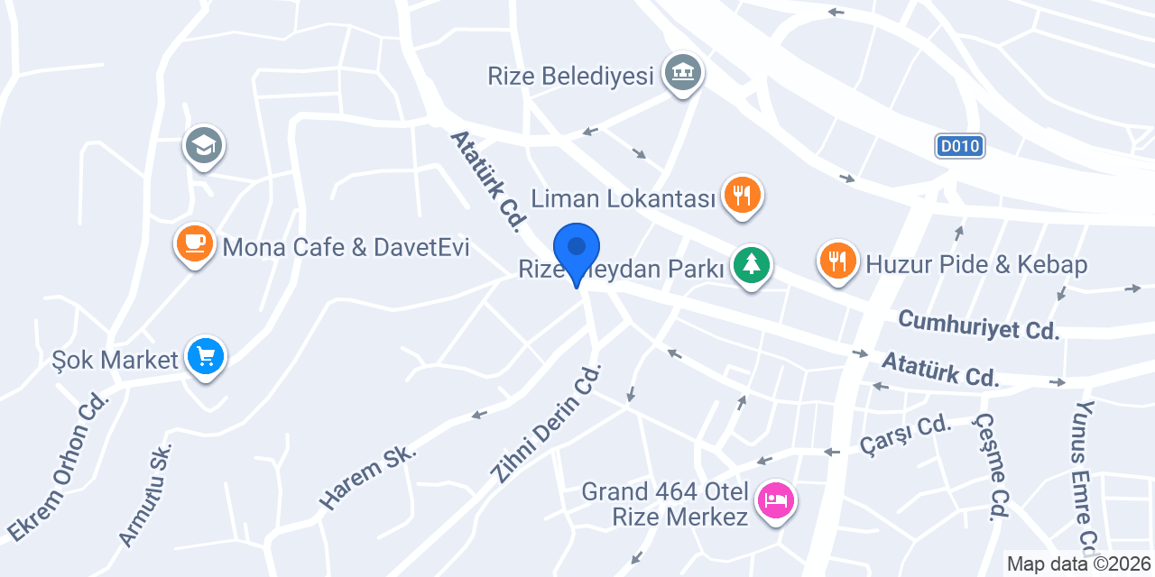 İkizler Kuaför konumu