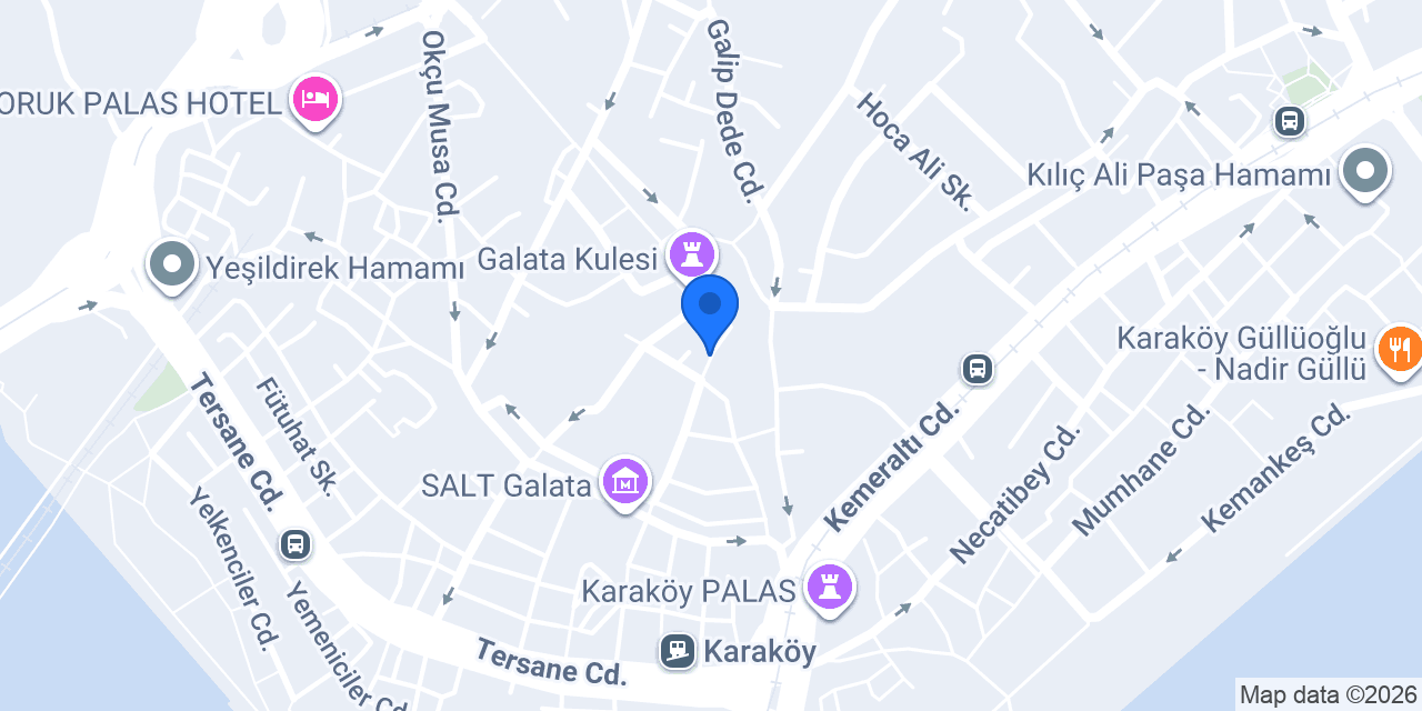 Galata Kebap House konumu