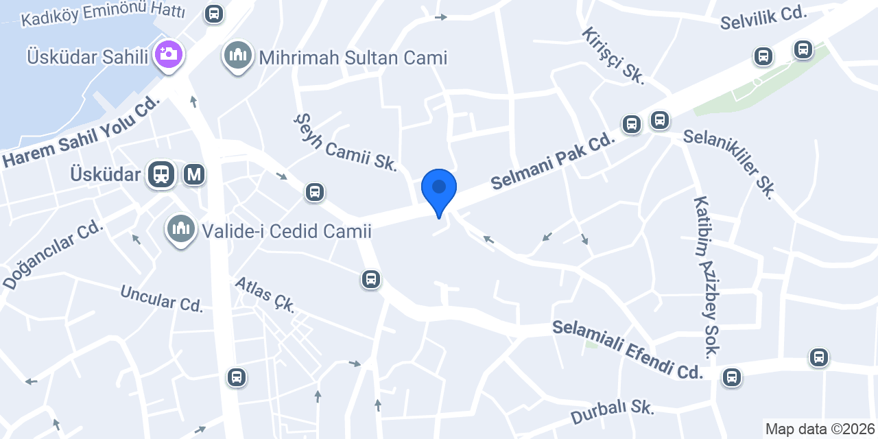 Üsküdar Coffy konumu