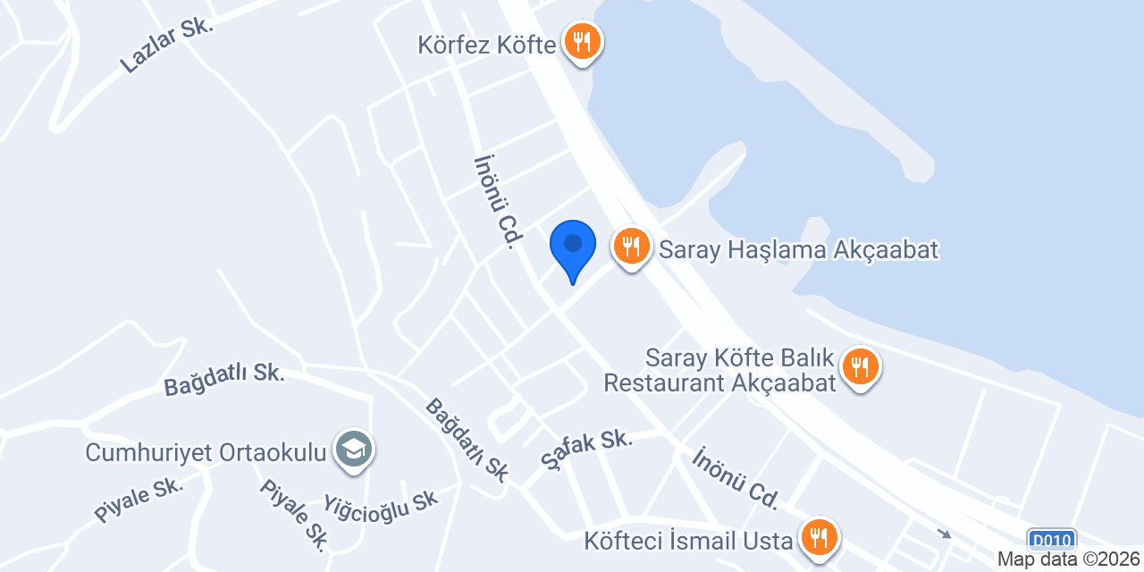 Ahlat Cafe konumu