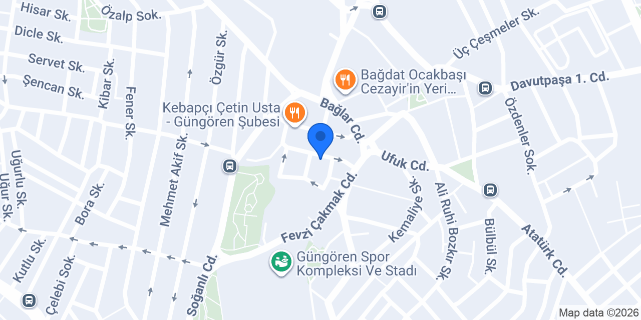Nizipli Ocakbaşı Güngören konumu
