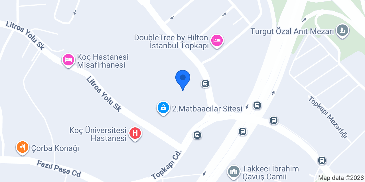 Anıl Kağıt - Topkapı Şube konumu